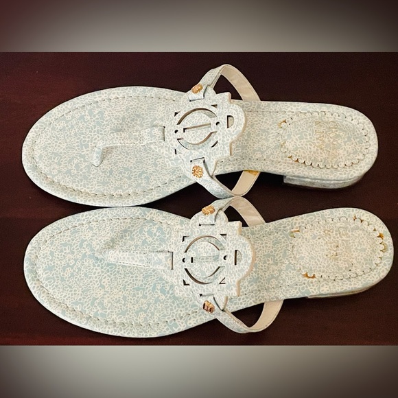 New Women’s Crown & Ivy Wylie Flip Flop Sandals In Color Aqua, Sz: 8.5M - Picture 3 of 9